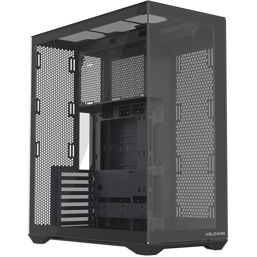 Carcasa Modecom Volcano Space XL Full Tower NF Negru — imaginea 2