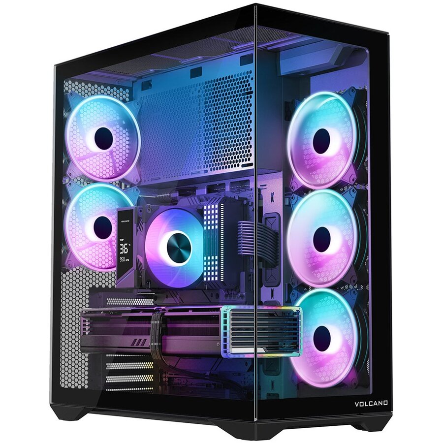Carcasa Volcano Space XL Full Tower NF Negru