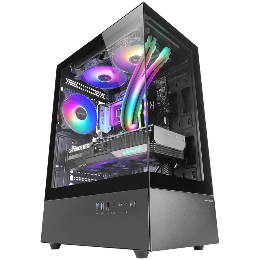Carcasa Mars MC-XO FRGB ATX Negru