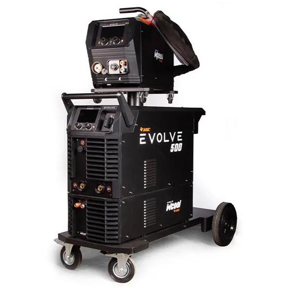 Aparat de Sudura MIG-MAG Tip Invertor Jasic EVOLVE 500 (N3D1) Trifazat IP23 Ecran Tactil Negru