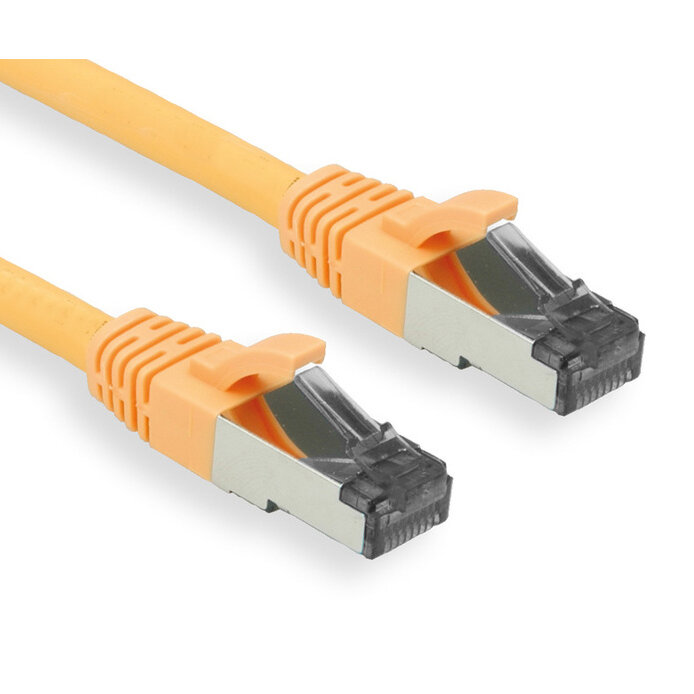 Cablu Retea S/FTP Cat 6A 3m Yellow