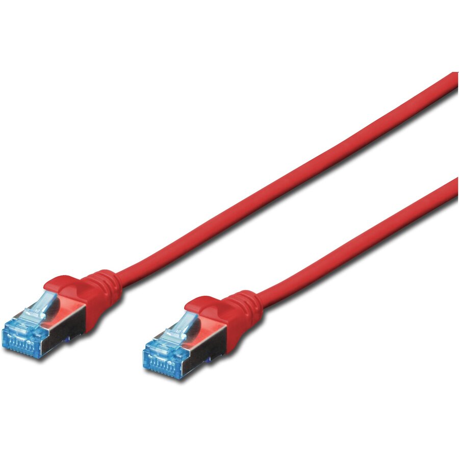 Cablu Retea SF/UTP Cat 5E 1m Red