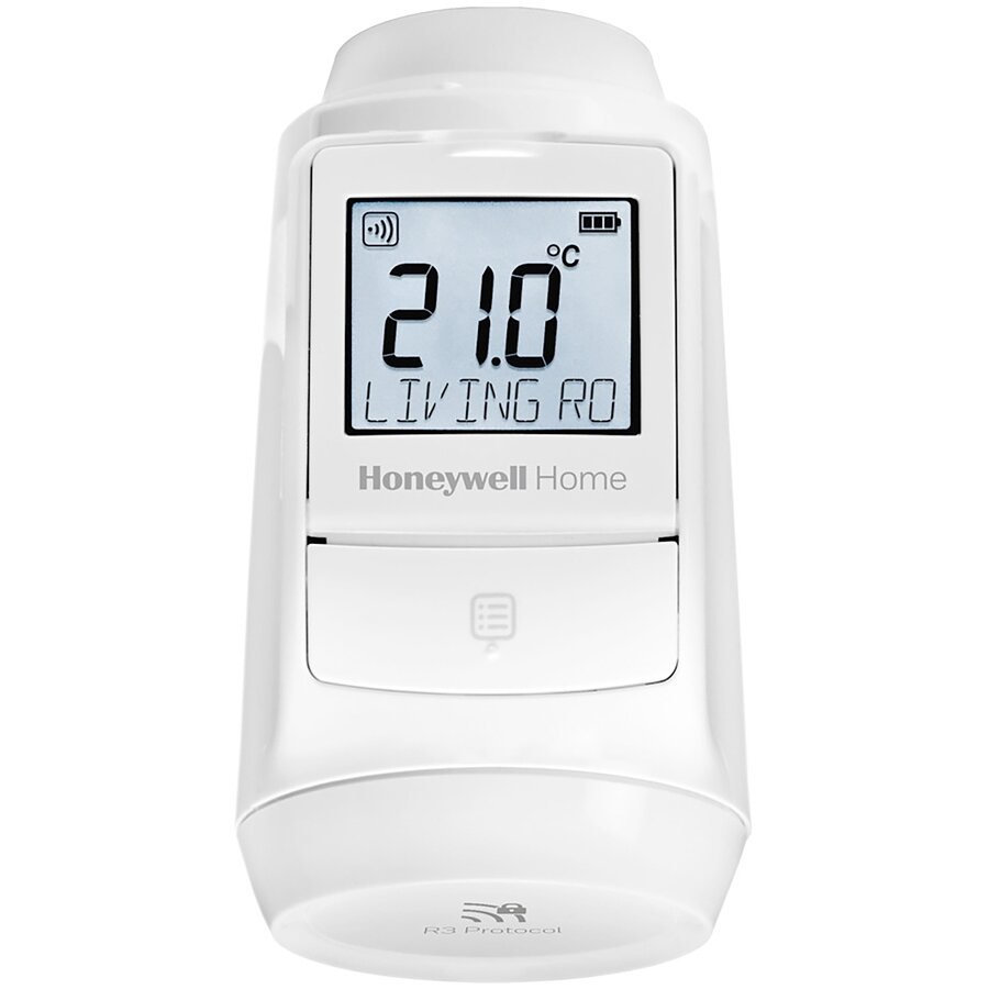 Cap Termostatic pentru Radiator / Calorifer HR93EE  Wireless  Afisaj Digital Alb