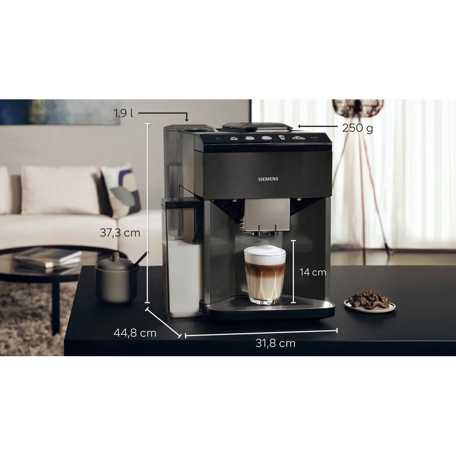 Espressor Cafea Siemens EQ.500 TQ518RX3 Fully-Auto 1.9L — imaginea 3
