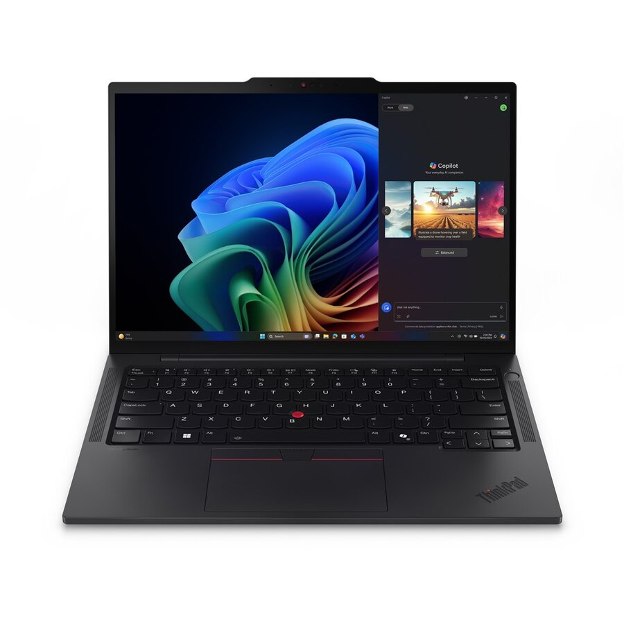 Laptop ThinkPad T14s Gen 6 AMD Copilot+ PC AMD Ryzen AI 7 PRO 360 35.6 cm 14Inch WUXGA 32 GB LPDDR5x-SDRAM 1 TB SSD Wi-Fi 7 (802.11be) Windows 11 Pro English Black