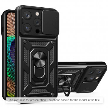 Husa Techsuit Oppo A5 4G CamShield Negru