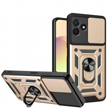 Husa Techsuit Oppo Reno14 FS 5G / Reno14 F Shockproof Clear Negru — imaginea 6