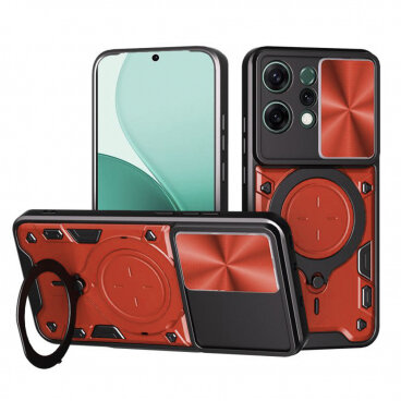 Husa Techsuit Oppo Reno14 CamGuard Pro Roșu