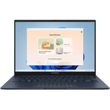 Laptop ASUS Zenbook 14 UX3405CA 3K 14 inch Intel Core Ultra 9 285H 32GB 1TB SSD Windows 11 Pro Ponder Blue