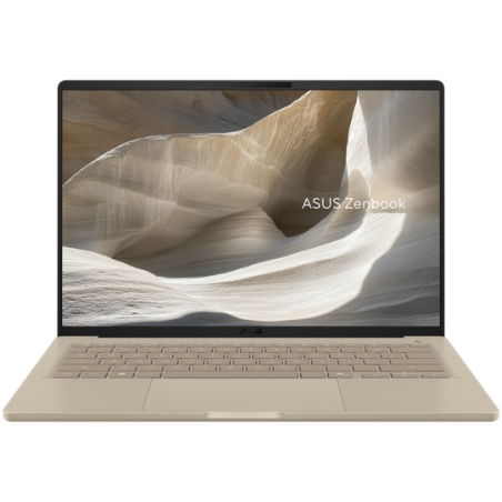Laptop Zenbook A14 WUXGA 14 inch Qualcomm Snapdragon 32GB 1TB SSD Windows 11 Home Zabriskie Beige