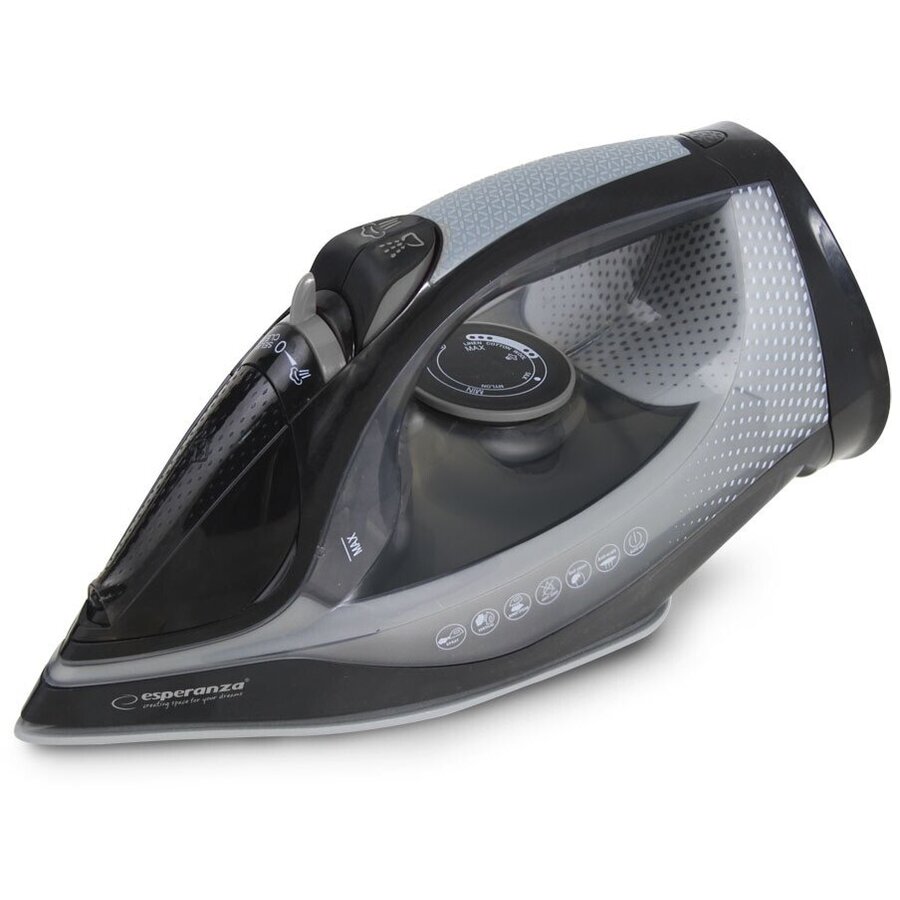 Fier de Calcat Satin EHI011 fara Fir 2600W Ceramica Negru