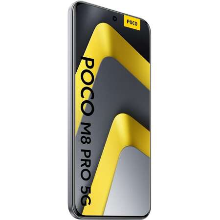 Telefon mobil Xiaomi Poco M8 Pro 256GB 8GB RAM Dual Sim 5G Silver