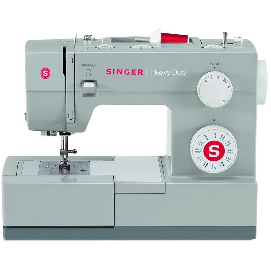 Masina de cusut Singer Heavy Duty 4423, 23 programe, iluminare LED, Gri - imagine 2