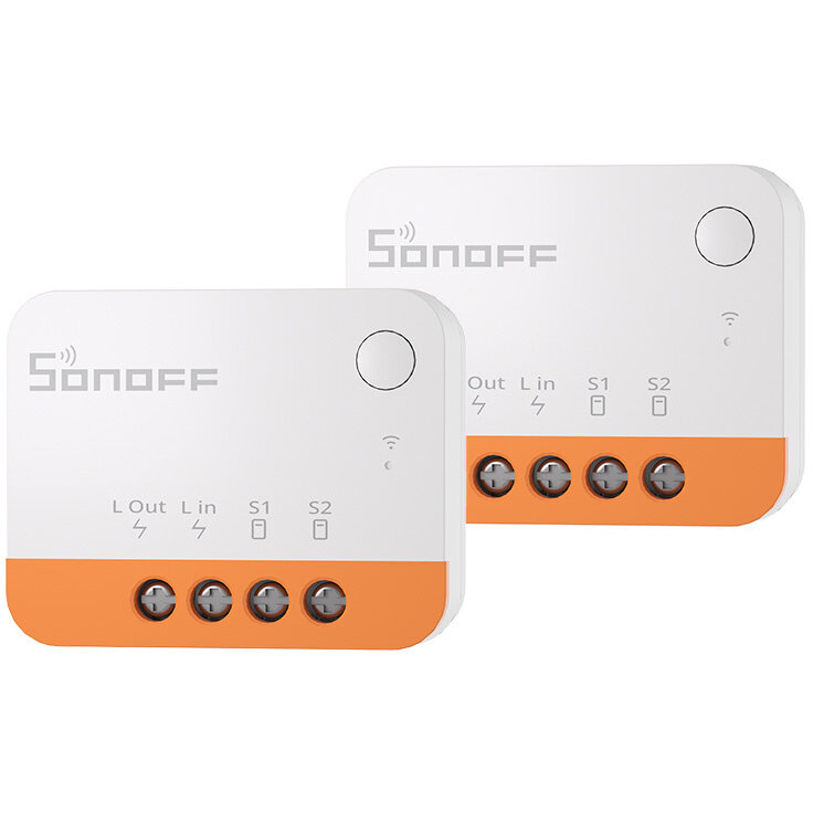 Întrerupător Sonoff ZBMINI, ZigBee 3.0, 6A, Alb