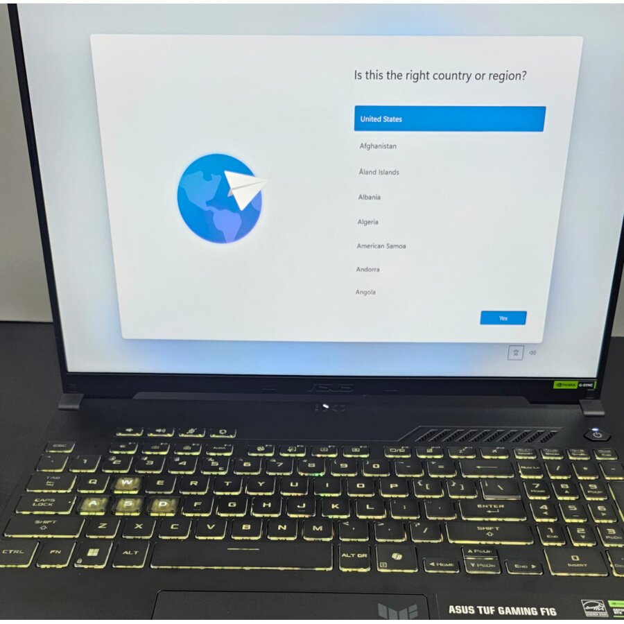 Laptop Resigilat TUF F16 FHD+ 16 inch Intel Core i5-13420H 16GB 512GB PCie RTX 4050 Windows 11 Pro  Mecha Gray