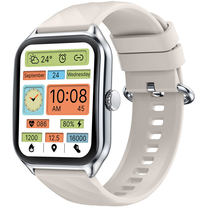 Smartwatch GTS 4 Argintiu-Bej