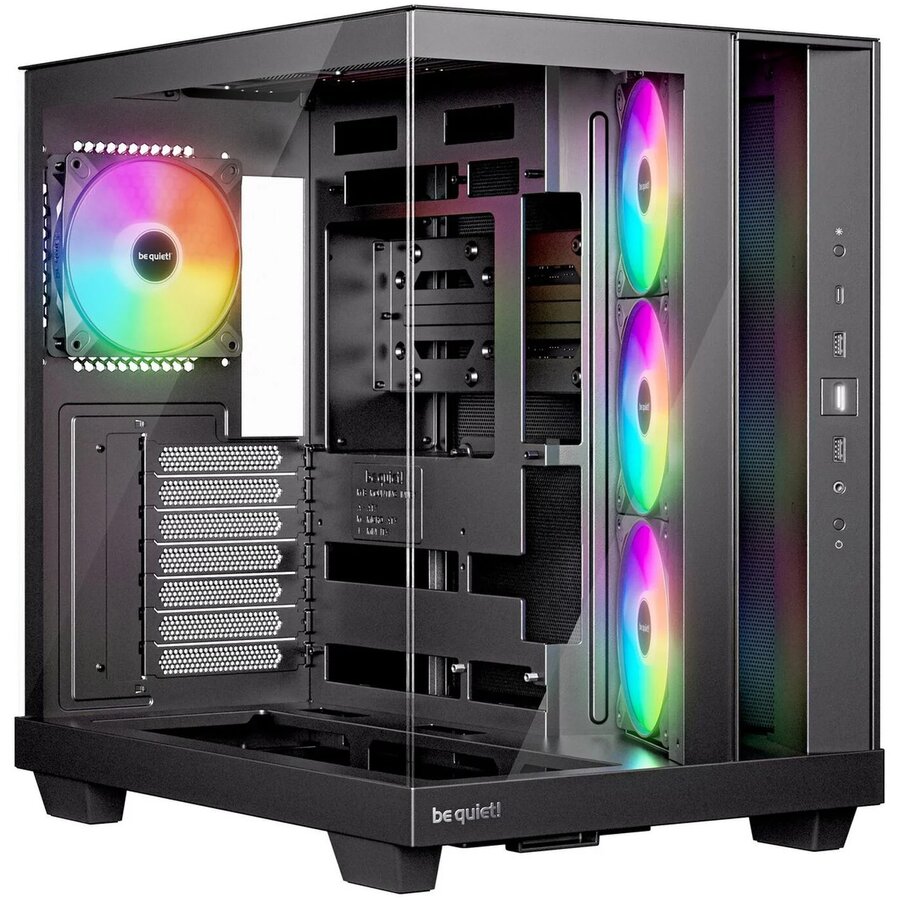Carcasa Light Base 500 LX Midi-Tower ATX ARGB Tempered Glass Negru