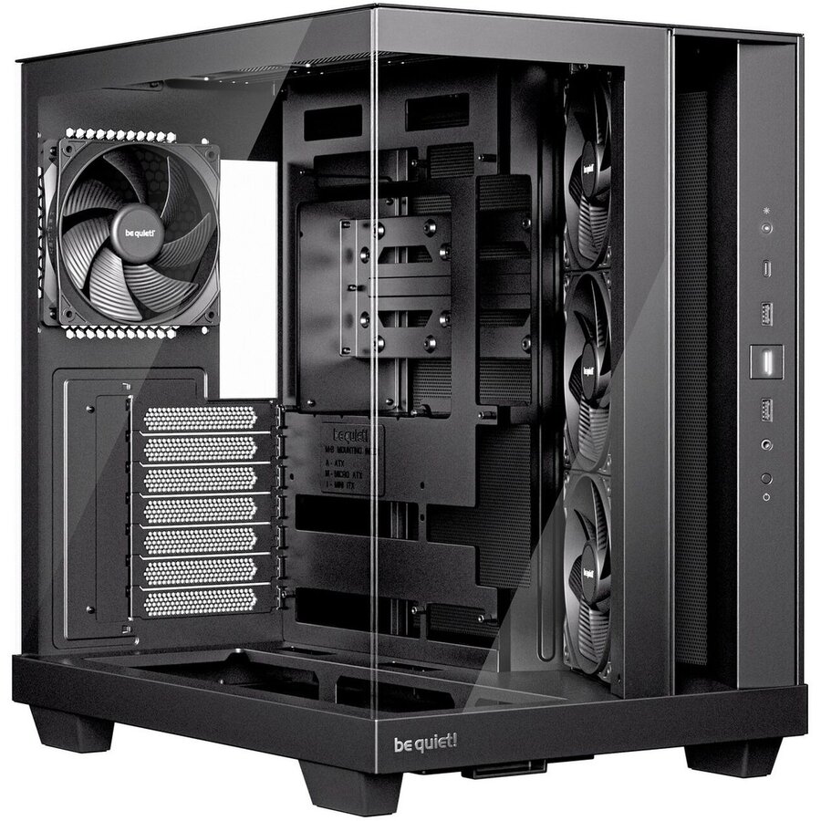 Carcasa Light Base 500 Midi-Tower ATX Tempered Glass Negru
