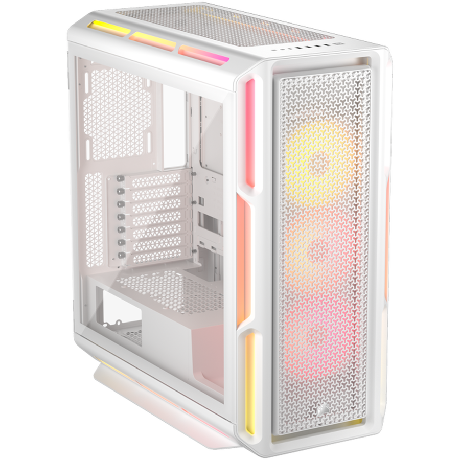 Carcasa Corsair iCUE Link 5000T LX RGB, Middle Tower, Tempered glass, Negru - imagine 2