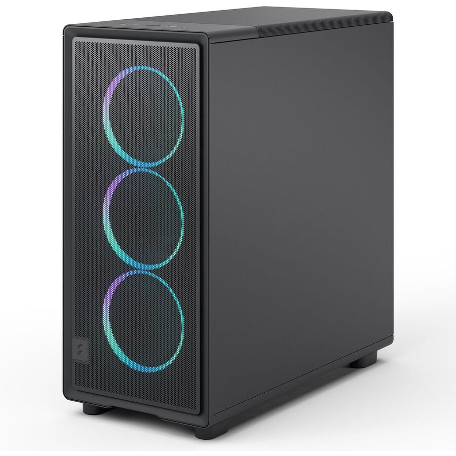 Carcasa Epoch RGB TG Light  Midi-Tower ATX Tempered Glass Negru