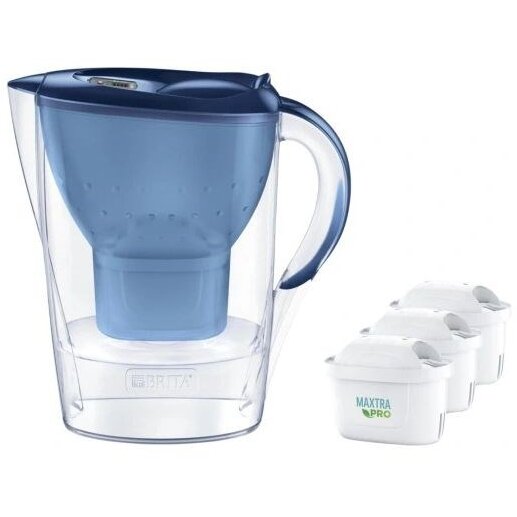 Cană Filtranta Brita Marella+3 Maxtra Pro PP 2.4L Blue