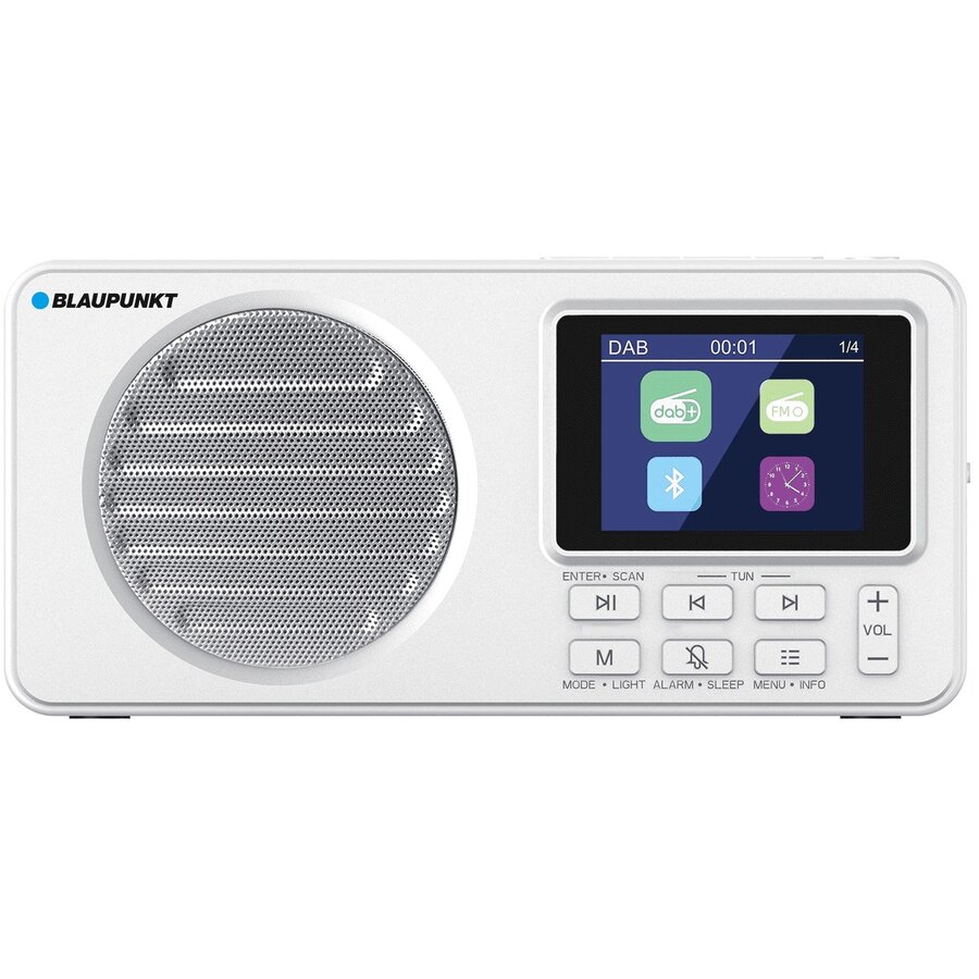 Radio DR6WH Portabil White
