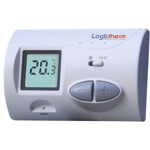 Termostat Ambiental cu Fir Logictherm C3 Alb