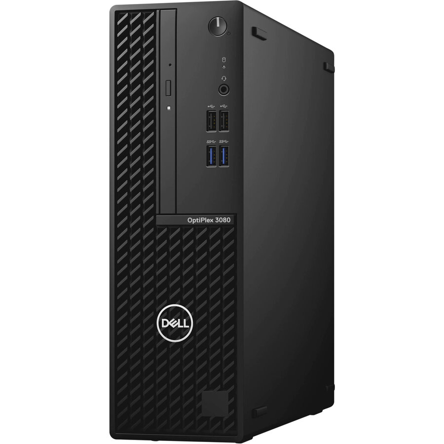 Sistem desktop Refurbished OptiPlex 3080 SFF Intel Core i5-10500 8GB 500GB HDD Windows 11 Home Black