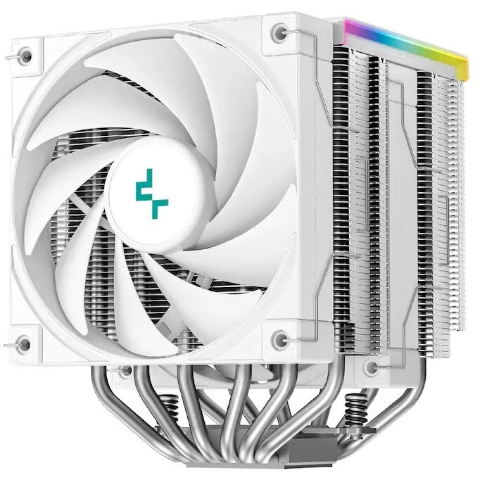 Cooler CPU DeepCool AK620 Digital SE, 120mm, 500 - 1850 rpm, aRGB (Alb) - imagine 2