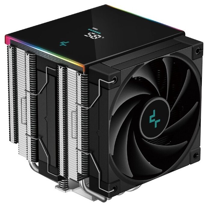 Cooler CPU DeepCool AK620 Digital SE, 120mm, 500 - 1850 rpm, aRGB (Negru) - imagine 2