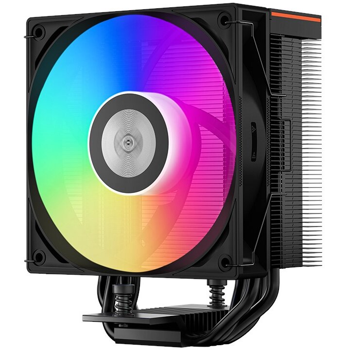 Cooler CPU PCCooler RT400 Digital, iluminare aRGB, 500 - 2200rpm (Negru) - imagine 2