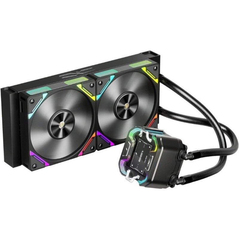 Cooler CPU 1st PLAYER X-Starship 240 WHITE - imagine 2