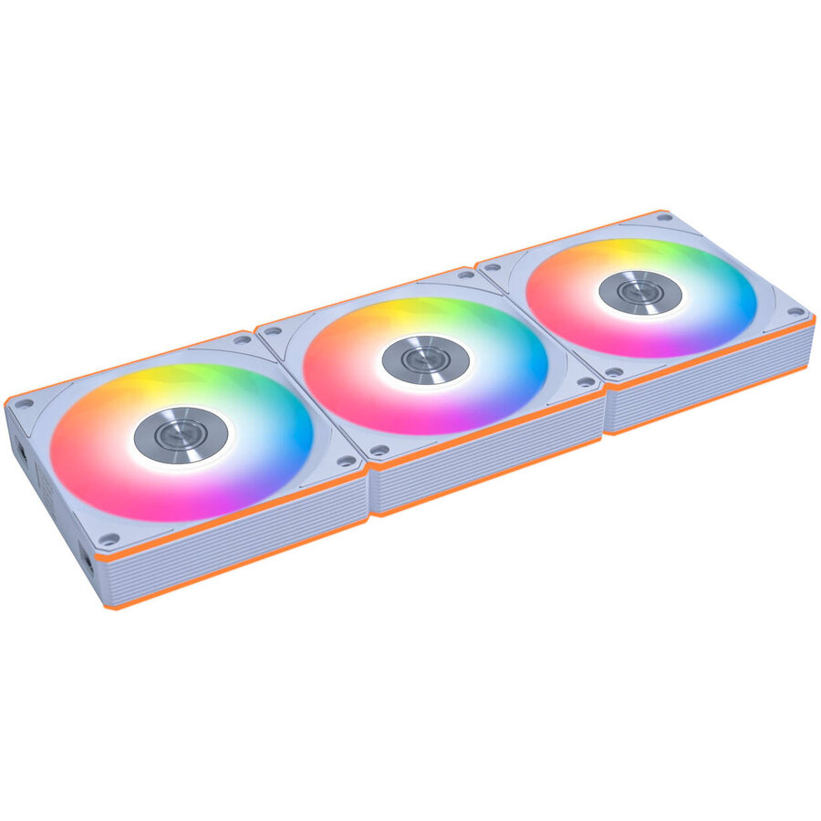 Ventilator UNI FAN CL Wireless 3er-Pack 120mm Alb