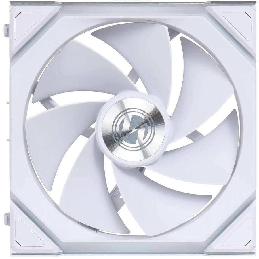 Ventilator Lian Li UNI FAN SL Wireless ARGB PWM 3er-Pack Controller Reverse Blade 120mm Alb — imaginea 2