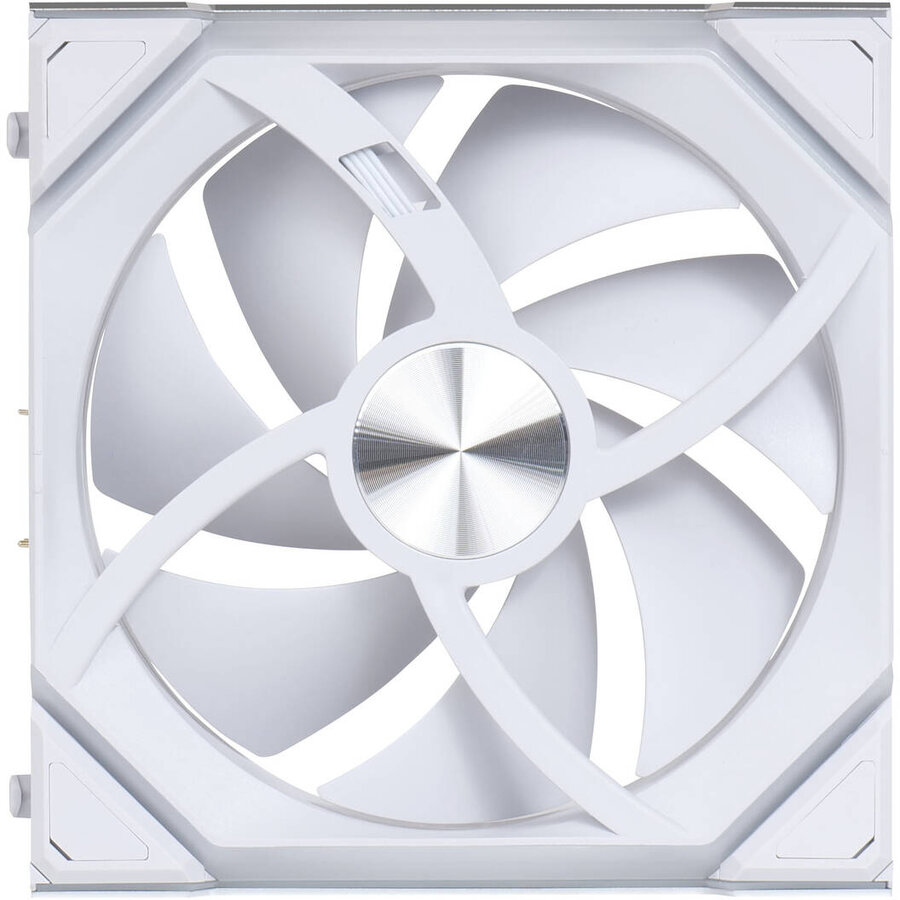Ventilator Lian Li UNI FAN SL Wireless ARGB PWM 3er-Pack Controller Reverse Blade 120mm Alb — imaginea 3