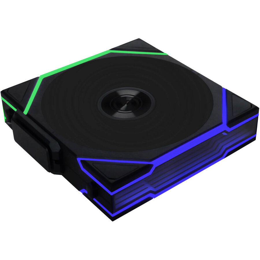 Ventilator UNI FAN TL Wireless ARGB PWM -120mm Negru