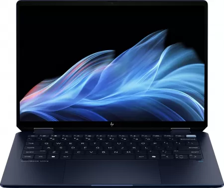 Laptop HP OmniBook Ultra Flip 14-fh0049nw Ultra 7 258V 14inch 2.8K OLED Touch 32GB 1TB Windows 11 Home Atmospheric Blue