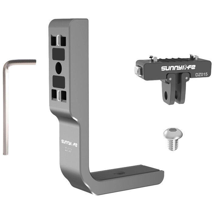 Accesoriu Camera Video Actiune X5-ZJ021 cu adaptor magnetic compatibil cu camerele sport Insta360 X5 / X4, Silver