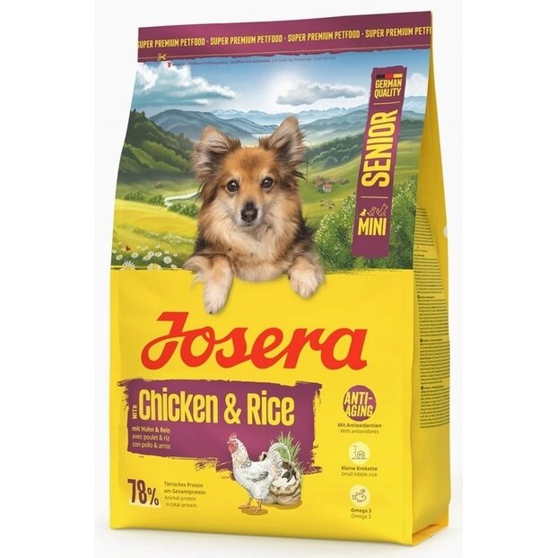 Hrana Uscata pentru Câini JOSERA cu Pui și Orez 3 kg