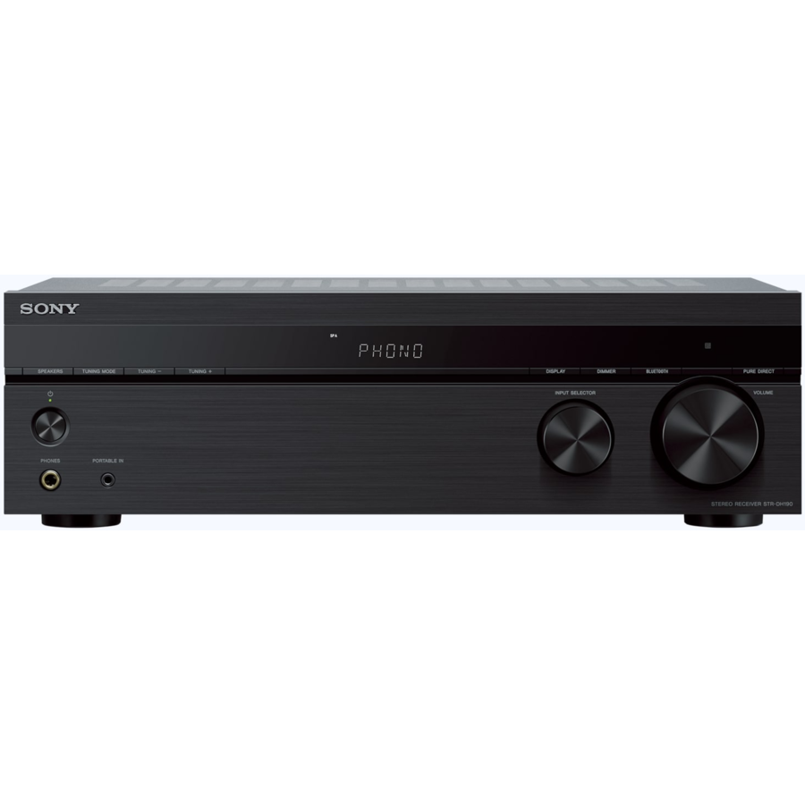 Amplificator Sony STR-DH190 2 canale stereo Bluetooth/intrare Phono - imagine 2