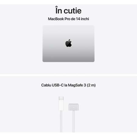 Laptop Apple MacBook Pro 14.2 inch Liquid Retina XDR M5 10-Core 24GB 1TB SSD macOS Silver