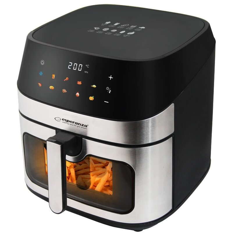 Friteuza EKA005 Non-Fat 8L 1600W Inox