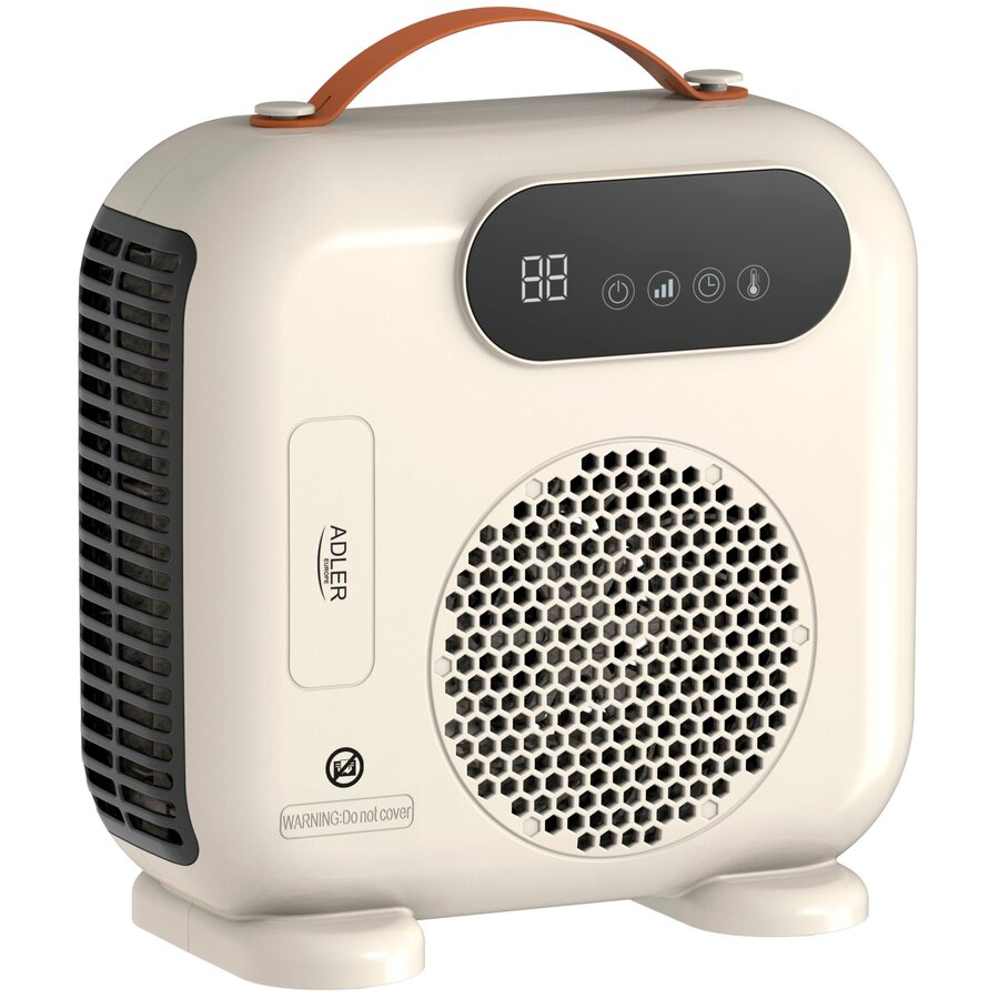 Aeroterma AD 7756 Display LED 2 Setari de Putere Telecomanda 2000W Bej