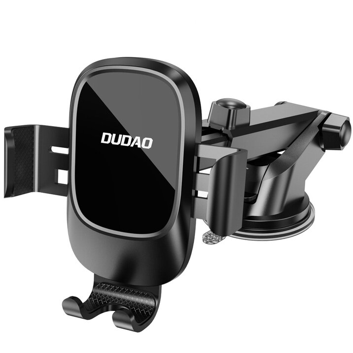 Suport F5N Plus, Dashboard / Windshield Mount, Compatibil MagSafe, Rotire 360 grade, Negru