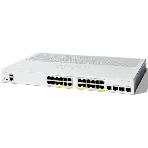 Switch Catalyst 1300X 24-port GE PoE 4x10G SFP+