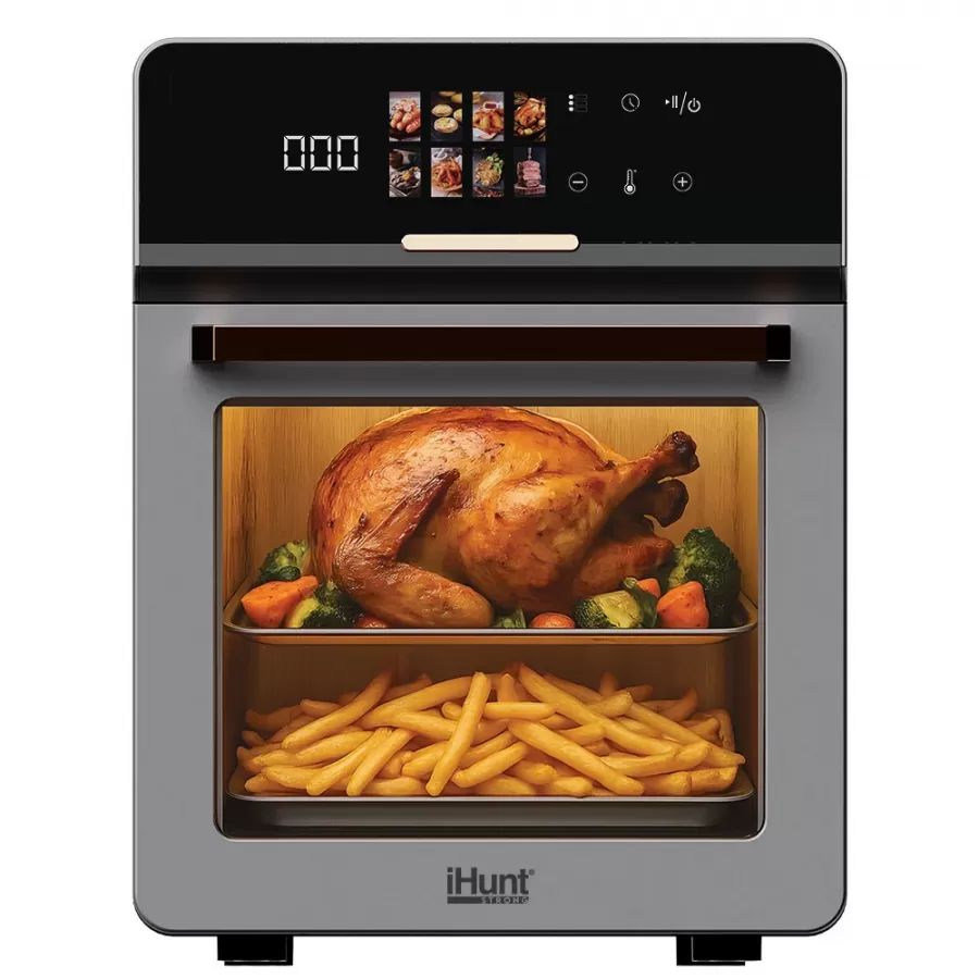 Friteuza cu Aer Cald iHunt Bro Oven 18L 1800W