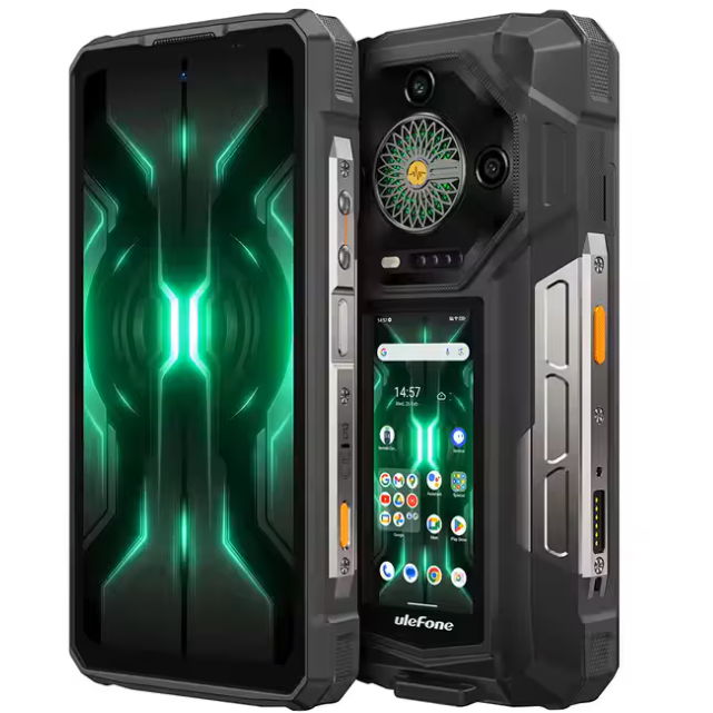Smartphone Ulefone Armor 33 Pro 16GB 512GB 5G Dual 6.95inch Negru — imaginea 2