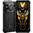 Telefon FOSSiBOT F110L 4G Dual SIM 6.75Inch IPS Octa-Core 4GB + 128GB NFC 128dB Big Speaker 10000mAh IP68 IP69K Android 15 Black