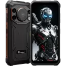 Telefon FOSSiBOT F110 Pro 5G Dual SIM 6.75-inch IPS 8-Core Dimensity 6300 8GB RAM + 128GB NFC 128dB Big Speaker 10000mAh IP68 IP69K Android 15 Orange