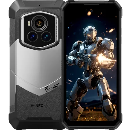 Telefon FOSSiBOT F107 Pro 5G 6.95 120Hz 30GB RAM 512GB 28000mAh NFC IP68 IP69K Android 15